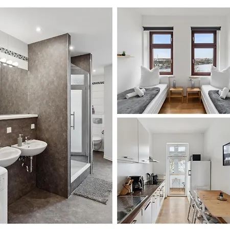 아파트 Fuer 13 Gaeste, 5 Schlafzimmer, 2 Baeder, 2 Loggia's, Zentrum Ost
